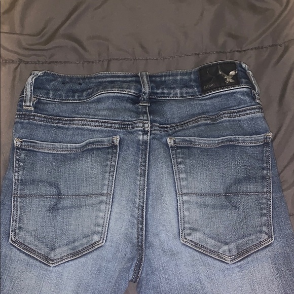 American Eagle light wash Hi-Rise Jegging. Size 00 - Picture 5 of 5